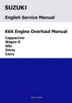 Suzuki K6A Engine Overhaul Manual